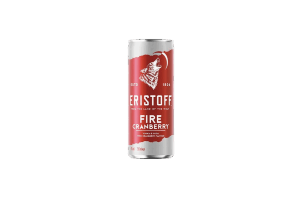 Eristoff Fire Red Berry 12x 0,25 L Dose
