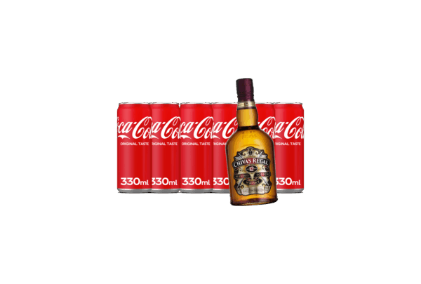 Chivas Regal 0,7 L + Coca Cola 6 Stk.