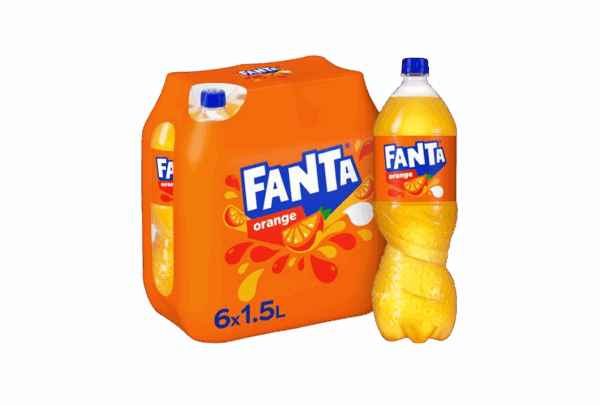 Fanta 6x 1,5 L Flasche