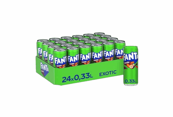 Fanta Exotic 24x 0,33 L Dose