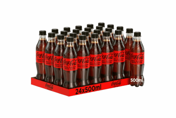 Coca Cola Zero 24x 0,5 L Flasche